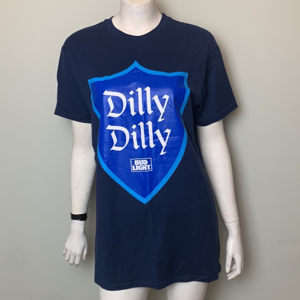 Hanes | Bud Light Dilly Dilly Mens Tee Size L MULTIPLE SIZES AVAILABLE